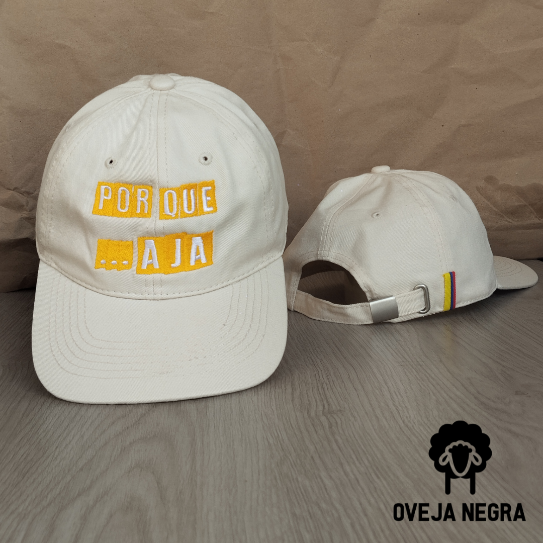 Gorra Bordada - POR QUE AJA
