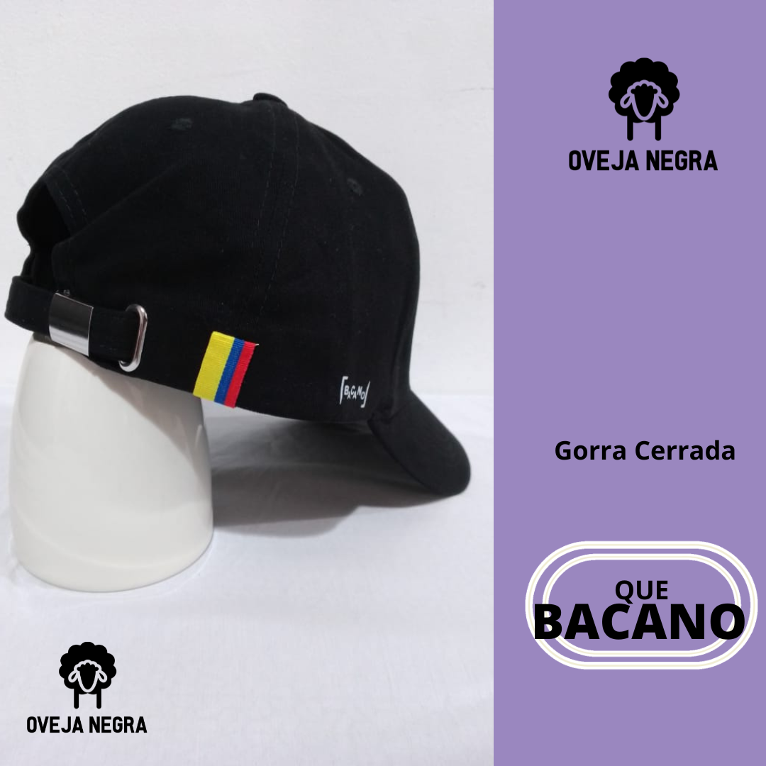 Gorra Cerrada BACANO