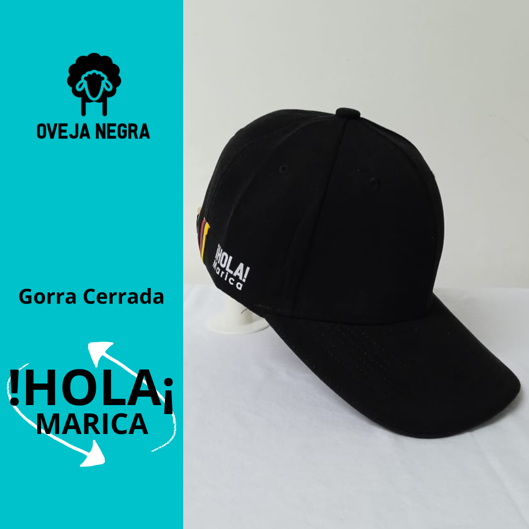 Gorra Cerrada Hola Marica