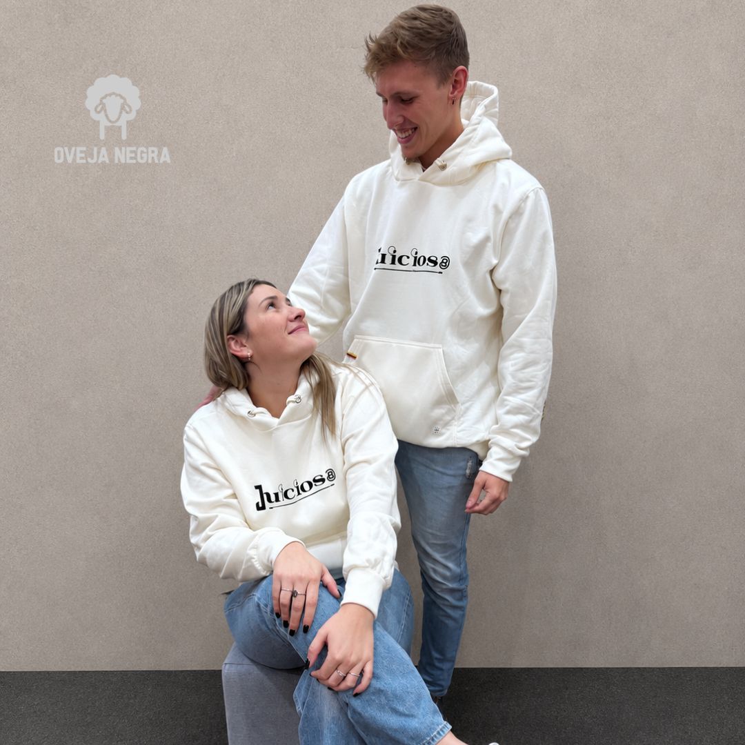 BUZO UNISEX NEGRO - JUICIOS@