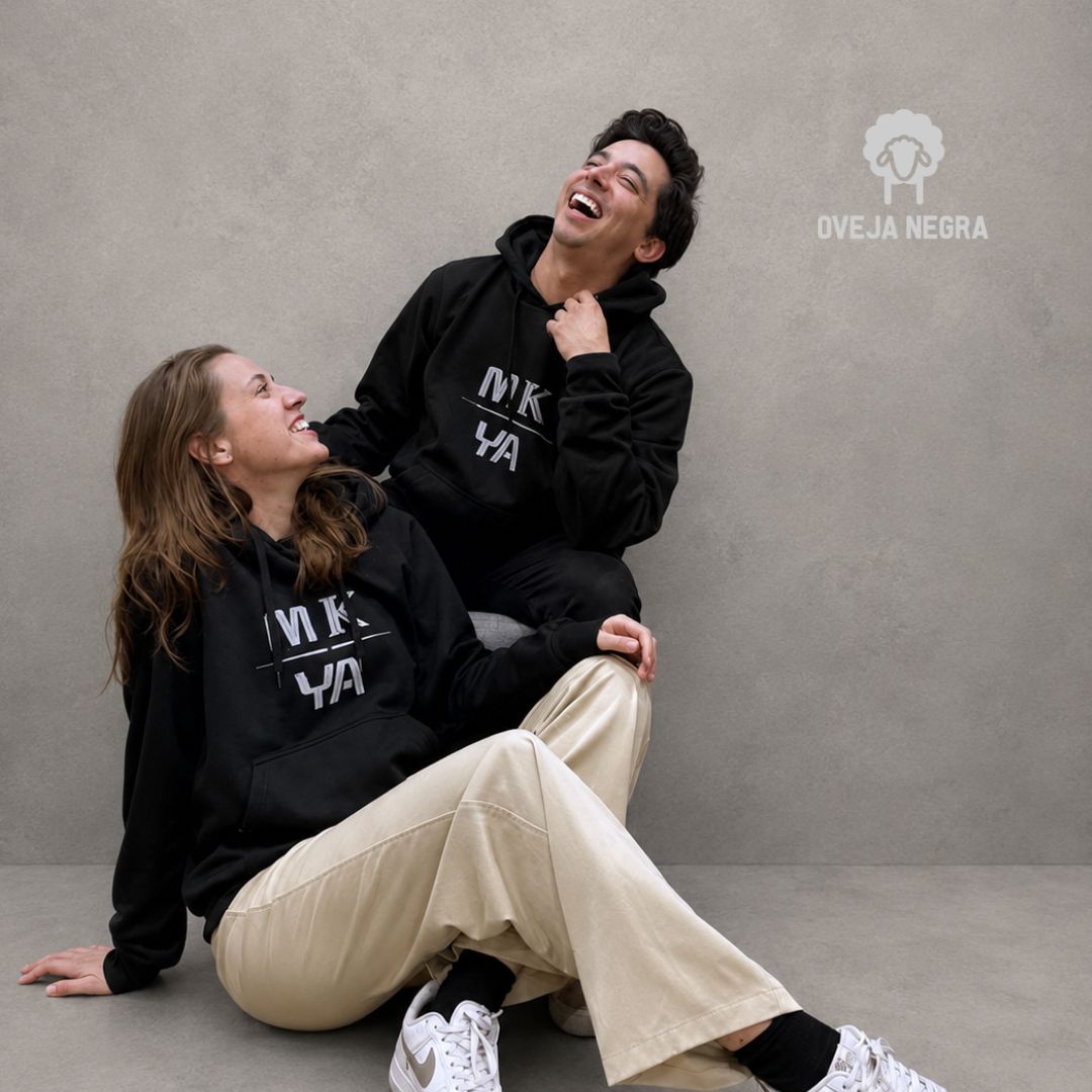 BUZO UNISEX NEGRO - MK YA