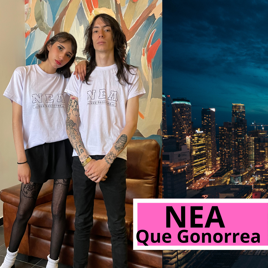 Camiseta Unisex NEA QUE GONORREA