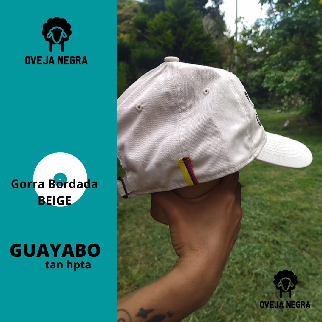 Gorra Bordada  - GUAYABO TAN HPTA