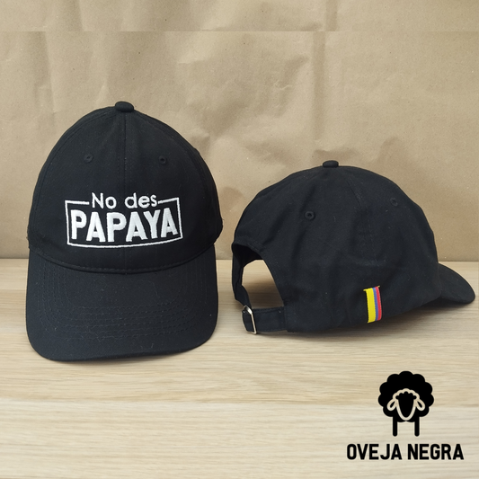 Gorra Bordada  - NO DES PAPAYA