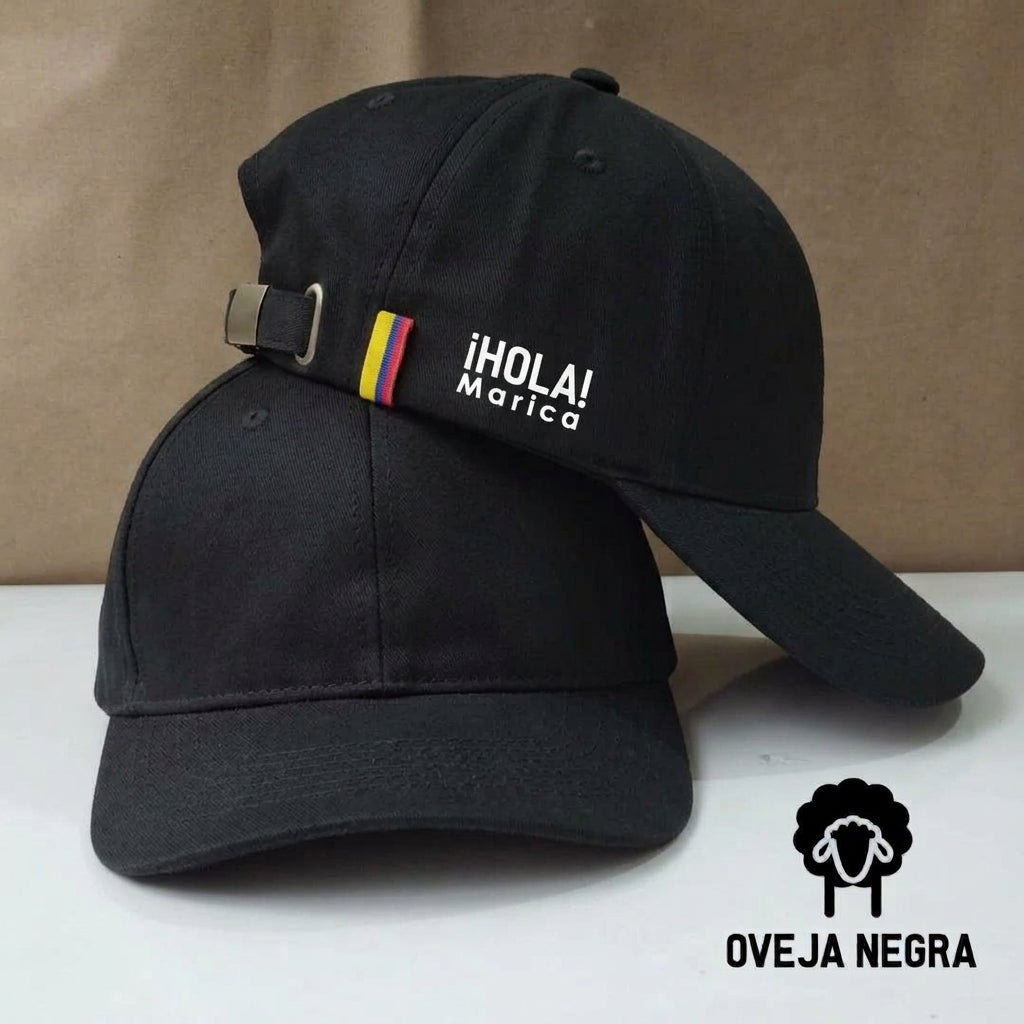 Gorra Cerrada Hola Marica