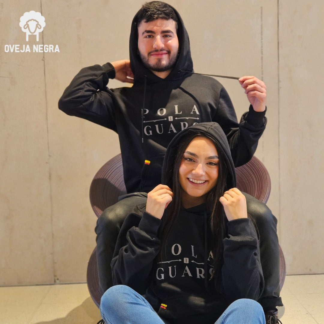 BUZO UNISEX NEGRO - POLA O GUARO