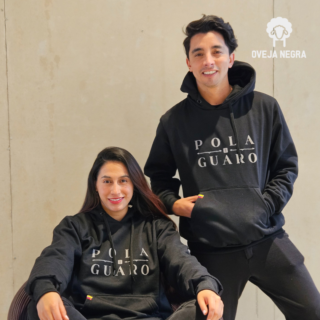 BUZO UNISEX NEGRO - POLA O GUARO